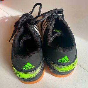 adidas Super Sala Core Black/White-solar Green Size 7.5 Futsal Indoor shoes